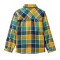 Preview: People Wear Organic Flanell-Hemd bunt kariert hinten